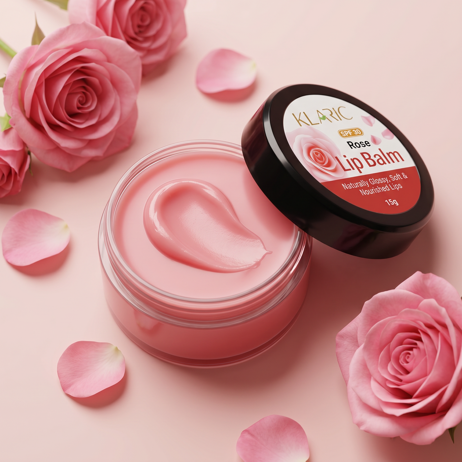 Rose Lip Balm (15gm) - Image 2