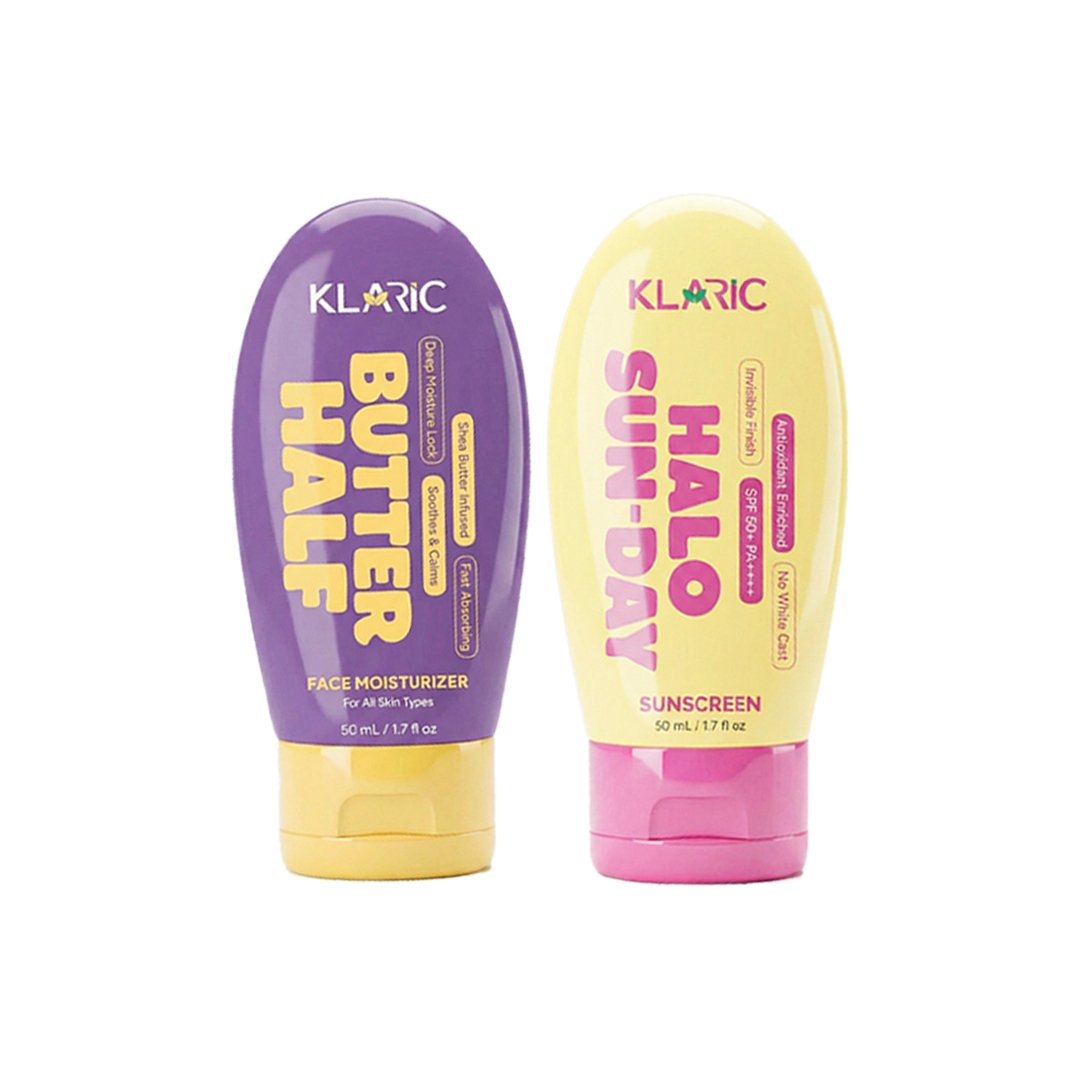 Klaric Sunscreen and Moisturizer
